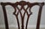 1990s Set of 8 American Drew Chippendale Mahogany Dining Chairs For Sale - Image 5 of 18