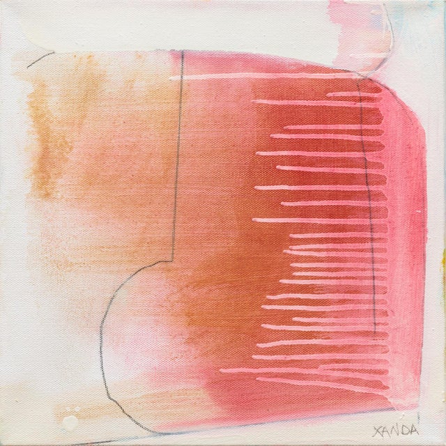Xanda McCagg Contemporary Abstract Oil on Canvas "Breath" by Xanda McCagg For Sale - Image 4 of 4