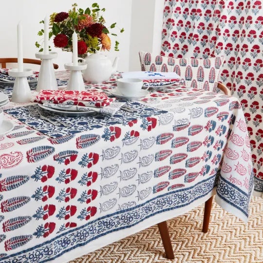Inspired by the patchwork quilts from the desert region in Western India known for its graphic and colorful crafts, our...