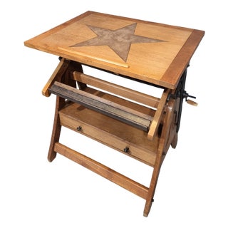 Antique Drafting Table, 1890s For Sale