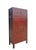 Dating to circa 1846, this tall antique Chinese cabinet is an impressive example of 19th-century Chinoiserie-style...