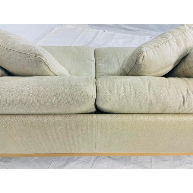 3 Seater Sofa Made in Italy by Antonello Mosca for Giorgetti, Italian Modern For Sale - Image 13 of 18