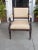 Traditional Antique 19c Regency Mahogany Arm Chair For Sale - Image 3 of 4