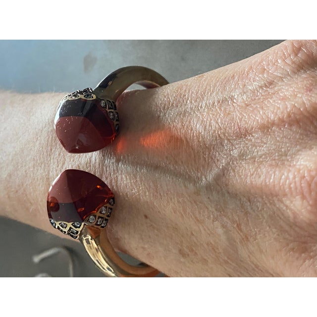 Miriam Salat Addiction Pyramid Wine Bangle For Sale - Image 4 of 5