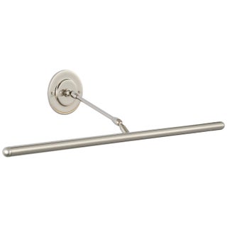 Amber Lewis for Visual Comfort Signature Emery 30" Picture Light in Polished Nickel For Sale