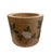 Hand-Painted Floral Wood Cachepot With Peony Motif For Sale In West Palm - Image 6 of 8