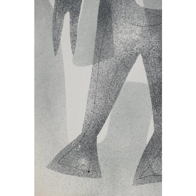 Ernst Bräuer, Abstract Form II, 1964, Lithograph and Ink For Sale - Image 9 of 13