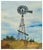 Stoic watercolor painting of a tall windmill in a rural landscape by H. Kendall . Signed "H. Kendall" lower right....