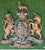 Early 20th Century Large English British Plaster Royal Coat of Arms Wall Plaque For Sale - Image 14 of 18