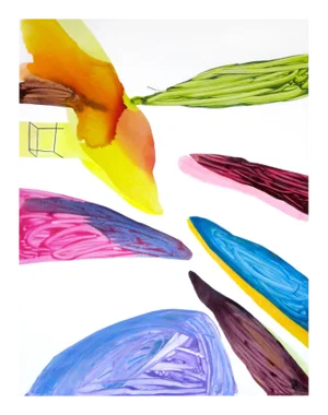 Laura Newman "Touch" Painting