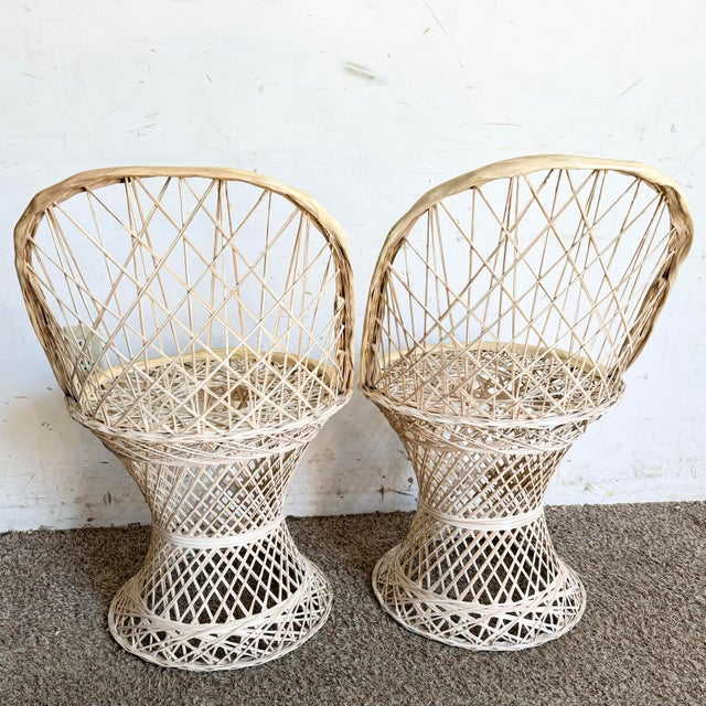 Mid Century Modern Spun Fiberglass Woodard Dining Set - 3 Pieces For Sale - Image 9 of 12