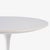 Knoll Saarinen 20" Tulip Pedestal Side Table in White Laminate For Sale - Image 4 of 8