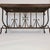 Mexports by Susana Molina Mesquite Wood and Iron Console Table For Sale - Image 15 of 17