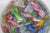 Mid-Century Modern Murano Style Tutti Frutti Art Glass Paperweight Abstract Ribbon Design 5128b For Sale - Image 3 of 8