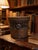 Wood Vintage Woven Rattan & Ornate Metal Storage Basket Chest For Sale - Image 7 of 7