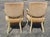 1960s Mid-Century Modern Conversation Set With 2 Tufted Arm Chairs and Painted Table For Sale - Image 12 of 14