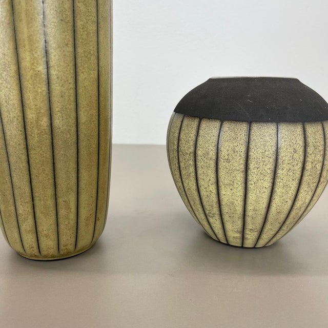 Vintage Athen Vases by Wächtersbach, Germany, 1970s, Set of 2 For Sale - Image 11 of 18