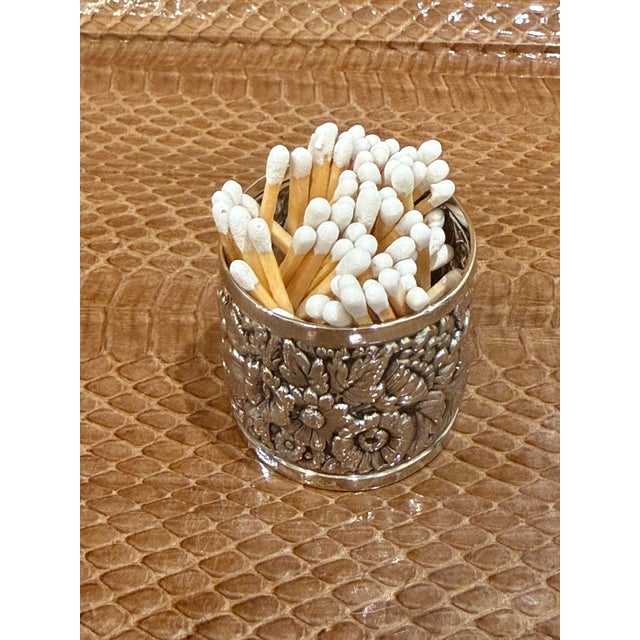 Tiffany & Co Silver 19th C Toothpick Holder For Sale In Miami - Image 6 of 10
