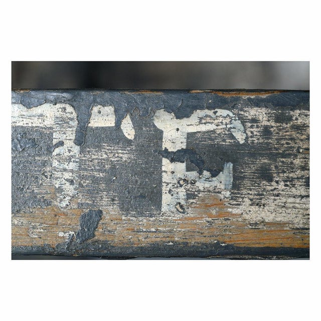 Shelf in Patinated Wood with 15 Compartments, 1940s For Sale - Image 5 of 6