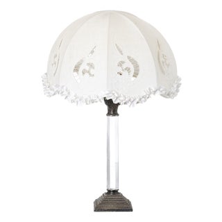 Table Lamp in Metal For Sale