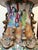 Antique Rose Medallion Tall Vases - a Pair For Sale In Chicago - Image 6 of 8