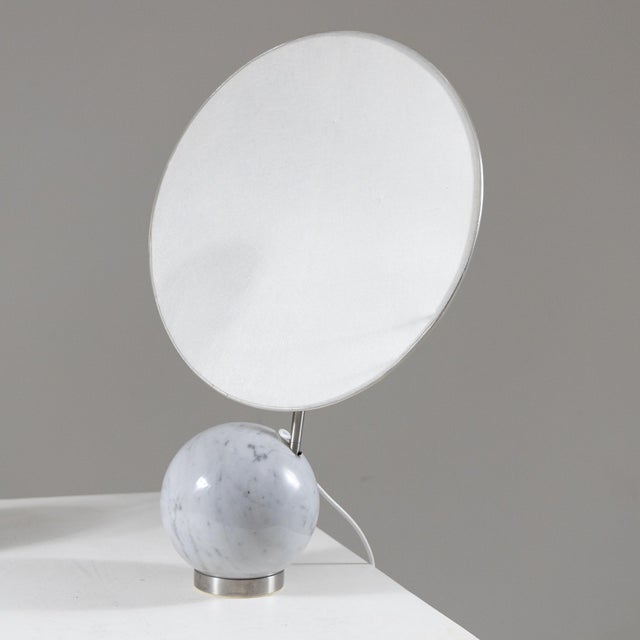 Table Lamps with Marble Base, 1970s, Set of 2 For Sale - Image 6 of 15