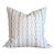 Lee Jofa Elba Pillow in Chambray- Single For Sale