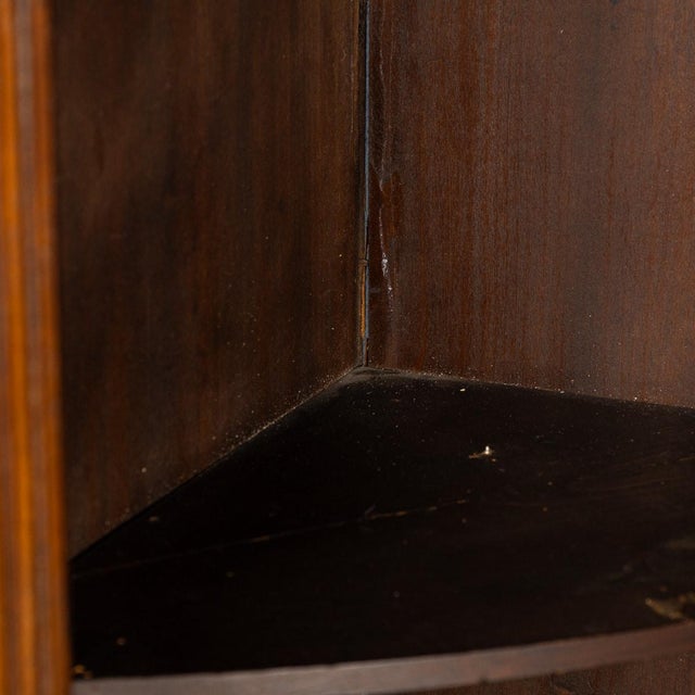 Brown 19th Century Timber Corner Cabinet in Oak from HMS Foudroyant, Lord Nelsons Flagship, 1897 For Sale - Image 8 of 18