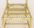 Green Modern Green Painted Faux Bamboo Side Chair For Sale - Image 8 of 9