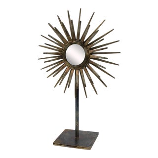 Regina Andrew Radiant Iron Sculpture, Brass For Sale