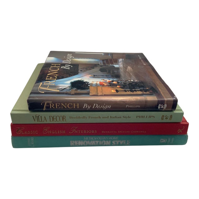 1980s Interior Design and Architecture, Coffee Table Books Set of 4 For Sale