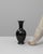 Mid-Century Modern 20th Century German Mid-Century Modern Black Ceramic Vase For Sale - Image 3 of 18