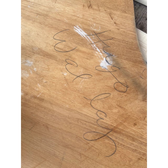Mid Century Modern Granite Boomerang Coffee Table For Sale - Image 9 of 9