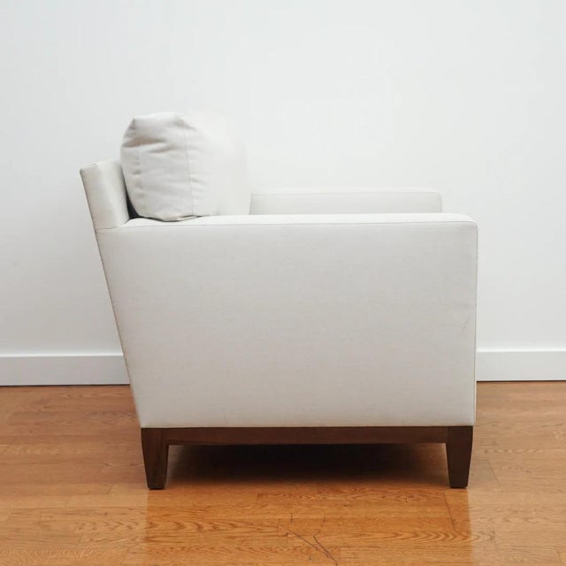 Bryant Club Chair, Walnut For Sale - Image 4 of 8