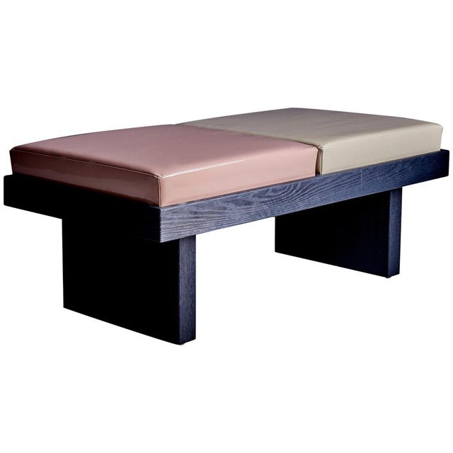 Harvey Probber Bench attributed to Michael Michalsky, 1960s For Sale - Image 8 of 8