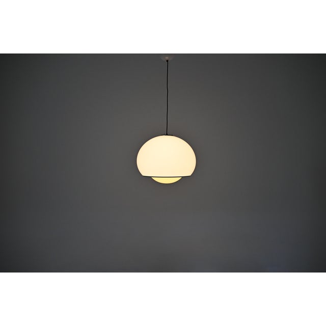 Bud Grande Hanging Lamp attributed to Harvey Guzzini, 1970s For Sale - Image 6 of 11