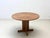Vintage Round Dining Table in Oak, 1970s For Sale - Image 5 of 16