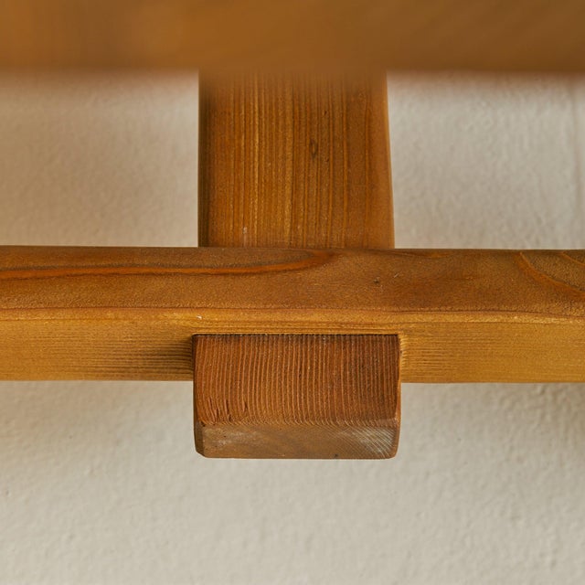 French Pine Dining Table in the Manner of Georges Robert, 1970s For Sale - Image 18 of 18