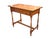 Vintage 1960s American Colonial Solid Cherry Wood Tavern /Writing Desk For Sale - Image 4 of 10