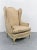 Paint Mid 20th Century Louis XV Style Cream Wingback Chair For Sale - Image 7 of 7