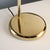 Gold Table Lamp with Articulated Arm For Sale - Image 8 of 10
