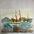 Original 12 x 16 double sided watercolor painting on heavy paper unsigned unframed