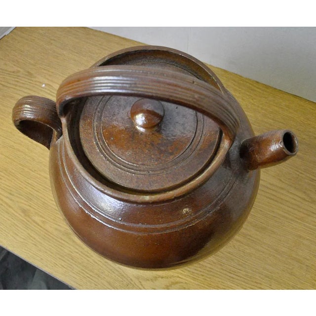 1950s Vintage French Stoneware Pot For Sale - Image 5 of 9
