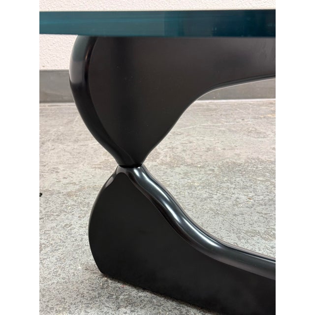 Black Isamu Noguchi Coffee Table, Vintage For Sale - Image 8 of 12