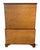 Vintage Craftique Chippendale Style Solid Mahogany Chest on Chest of Drawers For Sale - Image 9 of 11