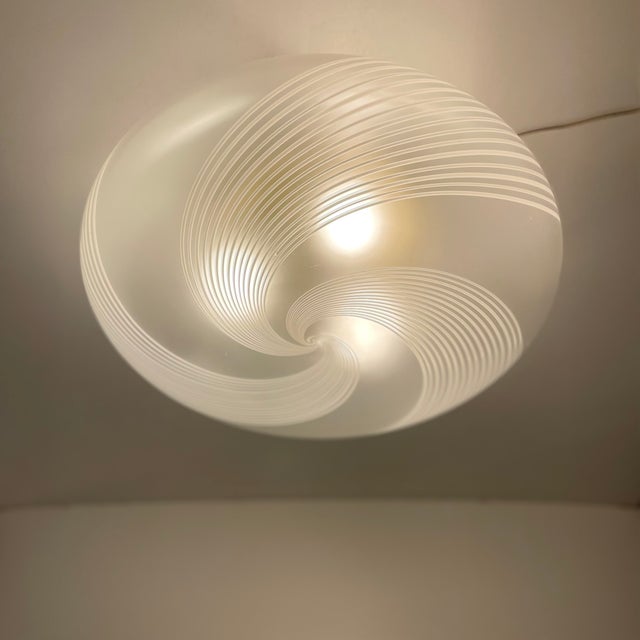 Murano Glass Ceiling Lamp, 1980s For Sale - Image 13 of 15