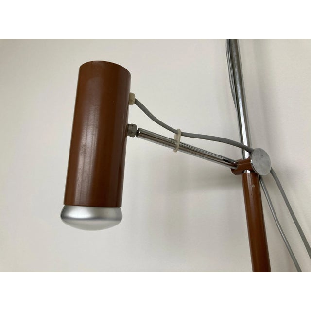 1960s Mid-Century Floor to Ceiling Lamp by Josef Hurka for Napako, 1960s For Sale - Image 5 of 8