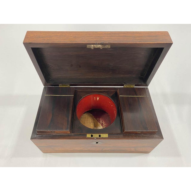 19th Century Antique English Tea Caddy For Sale - Image 5 of 7
