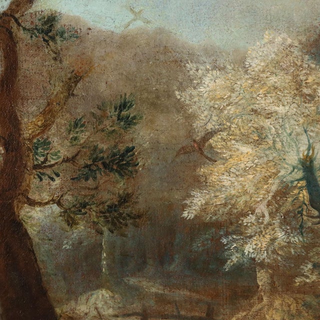 Flemish School Artist, The Preaching of St. John, 1600s-1700s, Oil on Canvas, Framed For Sale - Image 13 of 16