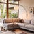 Wall-mounted overhead light with zero floor space used - Black nickel, cantilevered, smart-home ready. The Scallop Wall...